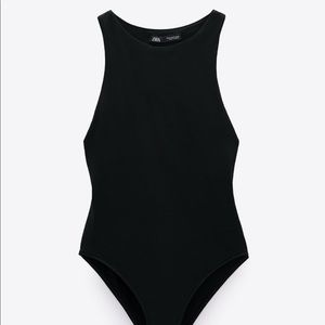 Zara Halterneck Bodysuit